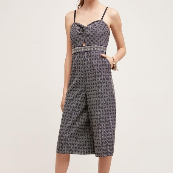 ANTHROPOLOGIE Elevenses Remy Jumpsuit size US 2 - Picture 2 of 9